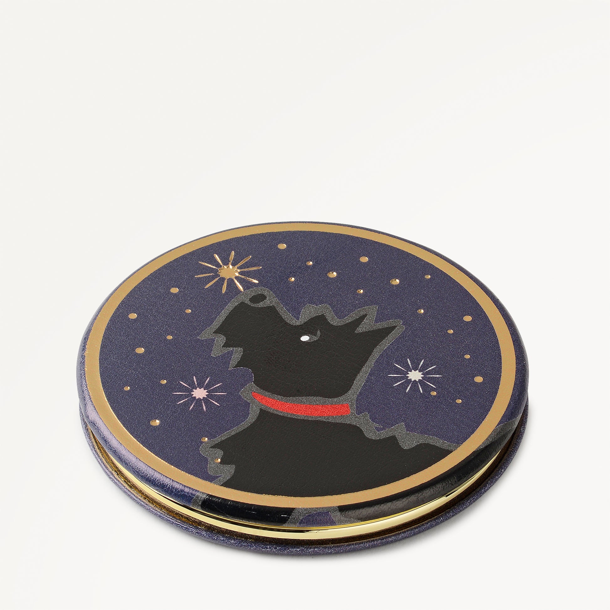 Radley Stardust Compact Mirror Dark Teal - 113224