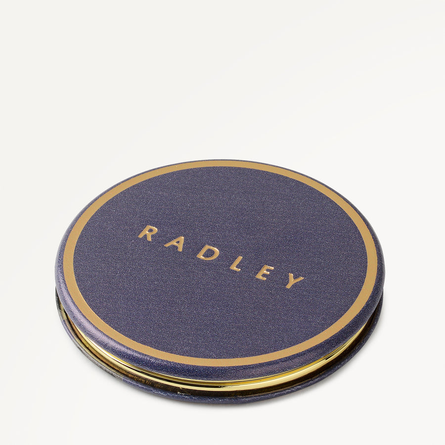 Radley Stardust Compact Mirror Dark Teal - 113224