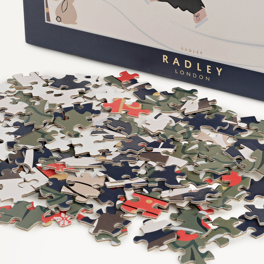 An Ice Day 1000 Piece Puzzle Dark Teal - 113228