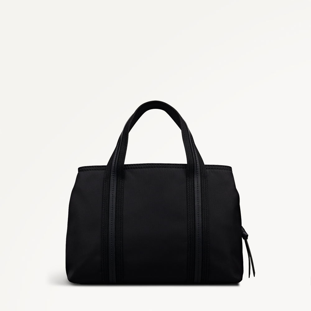 Halley Row Medium Ziptop Grab Black - 113235