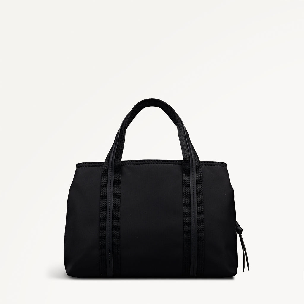 Halley Row Medium Ziptop Grab Black - 113235