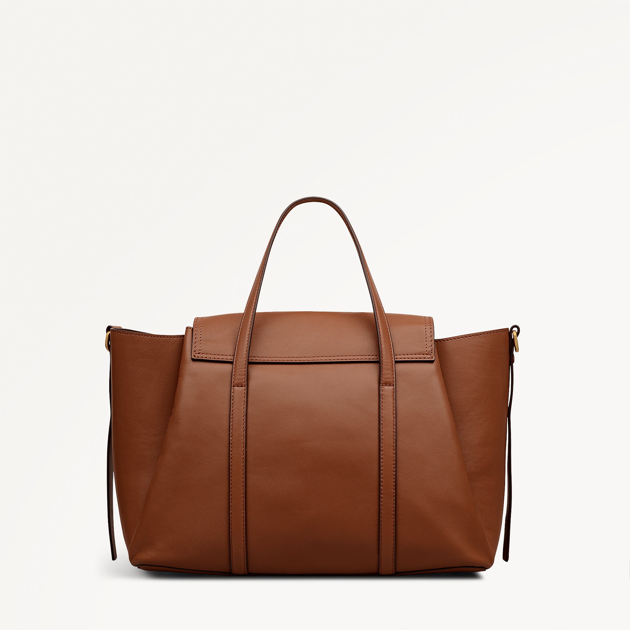 Cognac Medium Flapover Grab Bag | The Chancery SS26 | Radley London