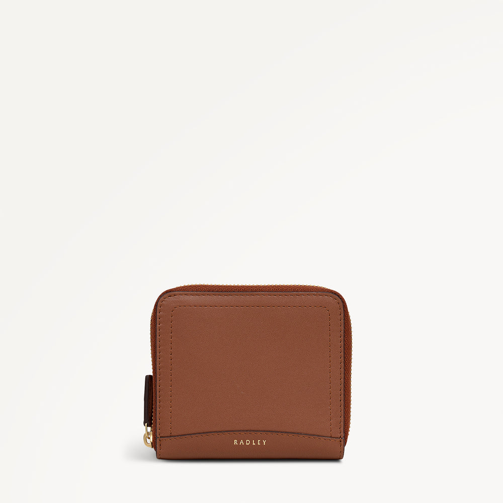 THE CHANCERY MEDIUM ZIP AROUND PURSE COGNAC - 113243