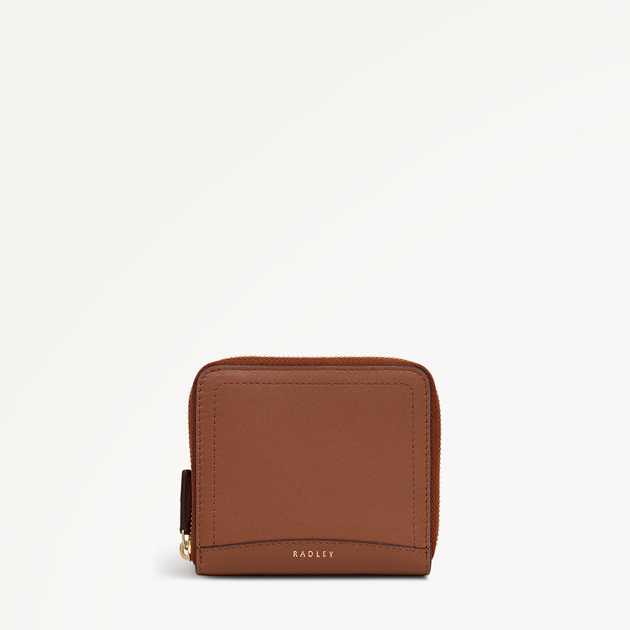 THE CHANCERY MEDIUM ZIP AROUND PURSE COGNAC - 113243