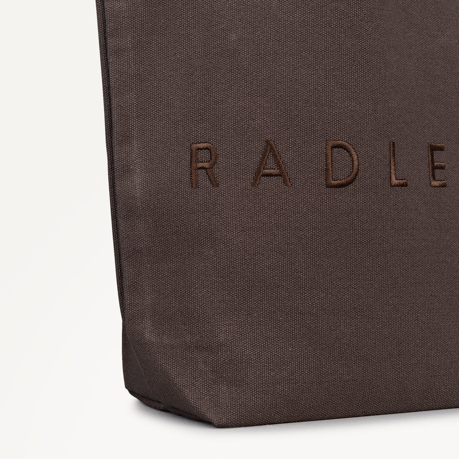 Radley Embroidery Small Open Top Grab Coffee - 113251