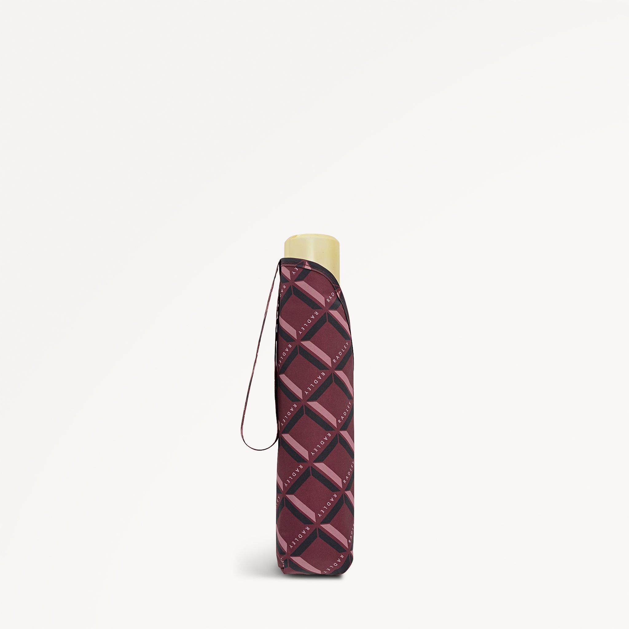 Radley Geo Responsible Handbag Umbrella Dark Cherry - 113255