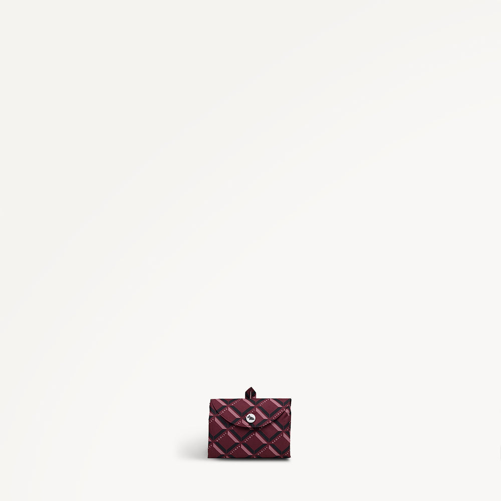 Radley Geo Responsible Foldaway Dark Cherry - 113256