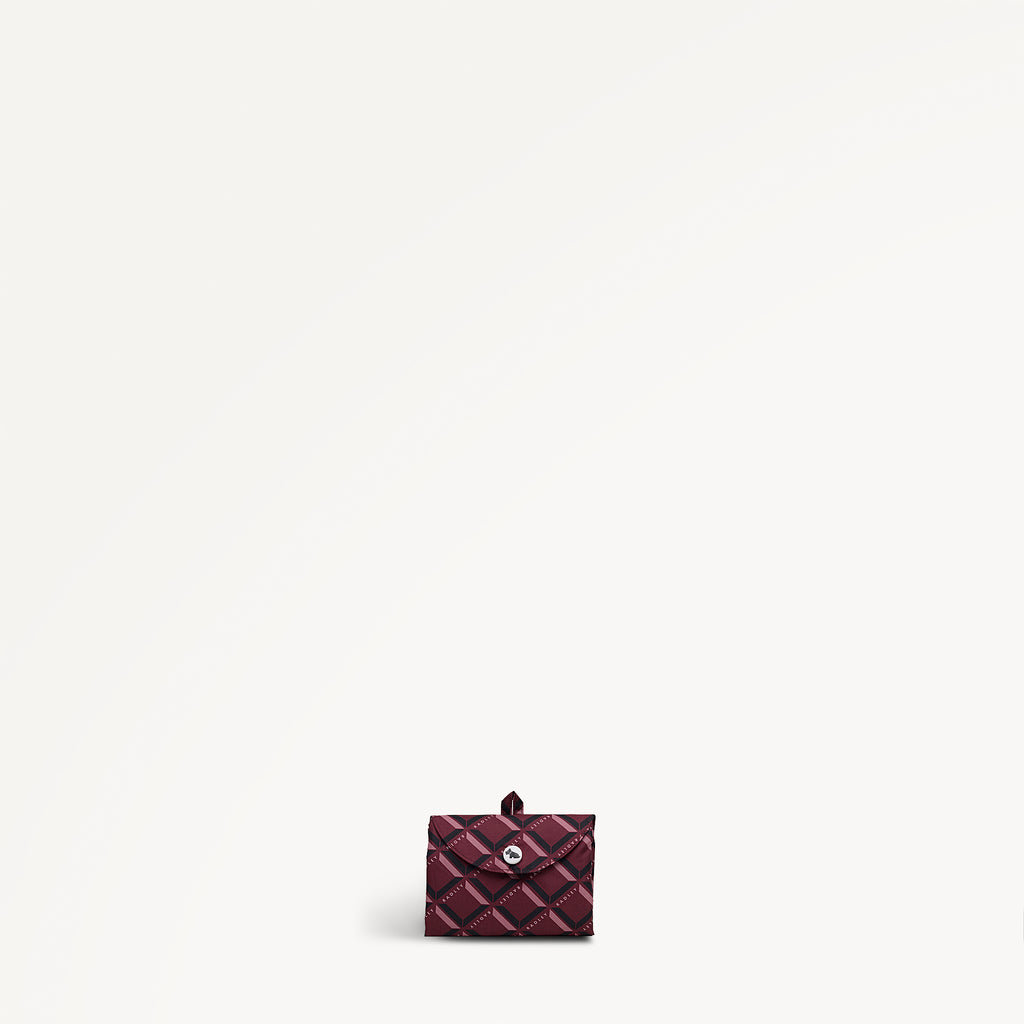 Radley Geo Responsible Foldaway Dark Cherry - 113256