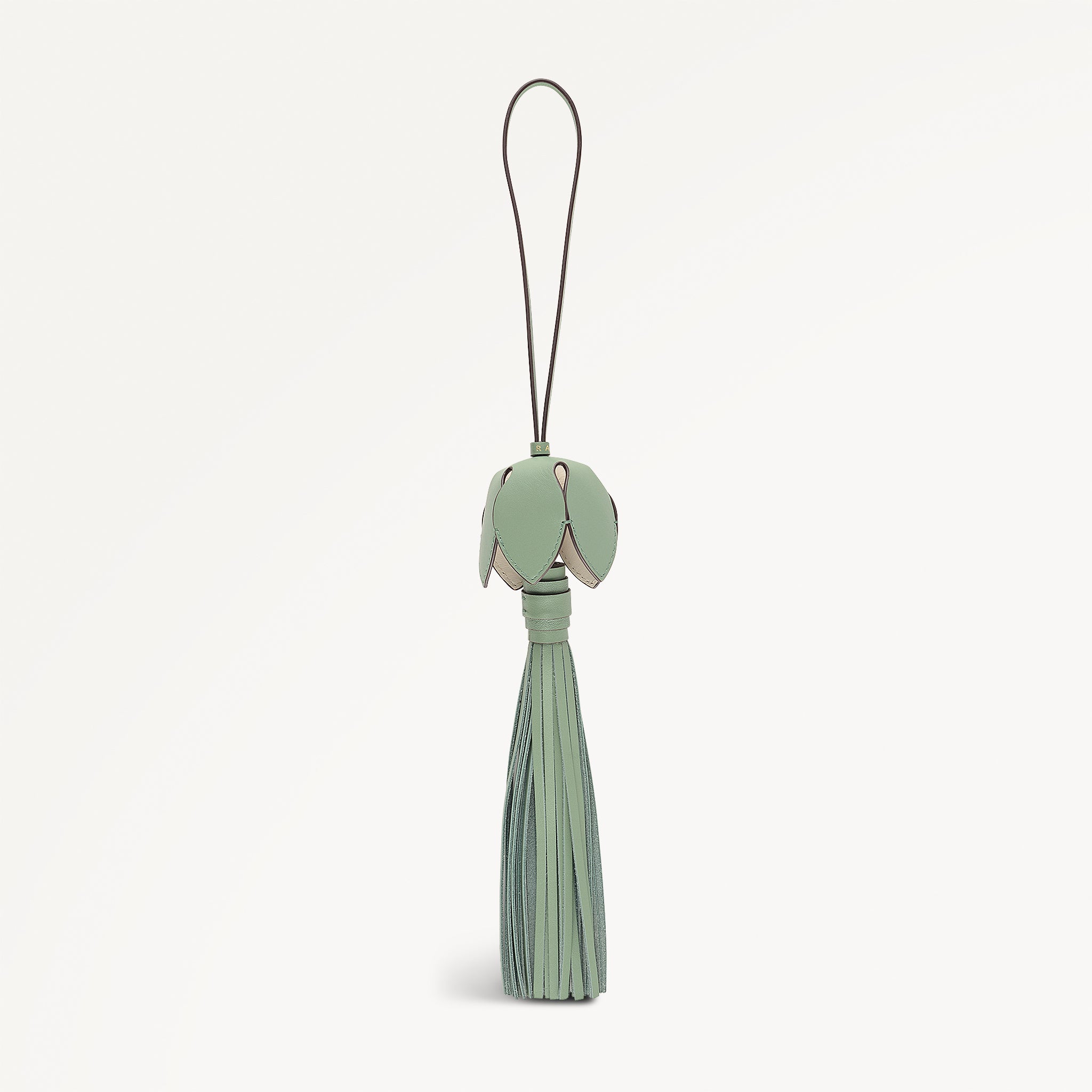 FLOWER LANE SMALL BAG CHARM PISTACHIO