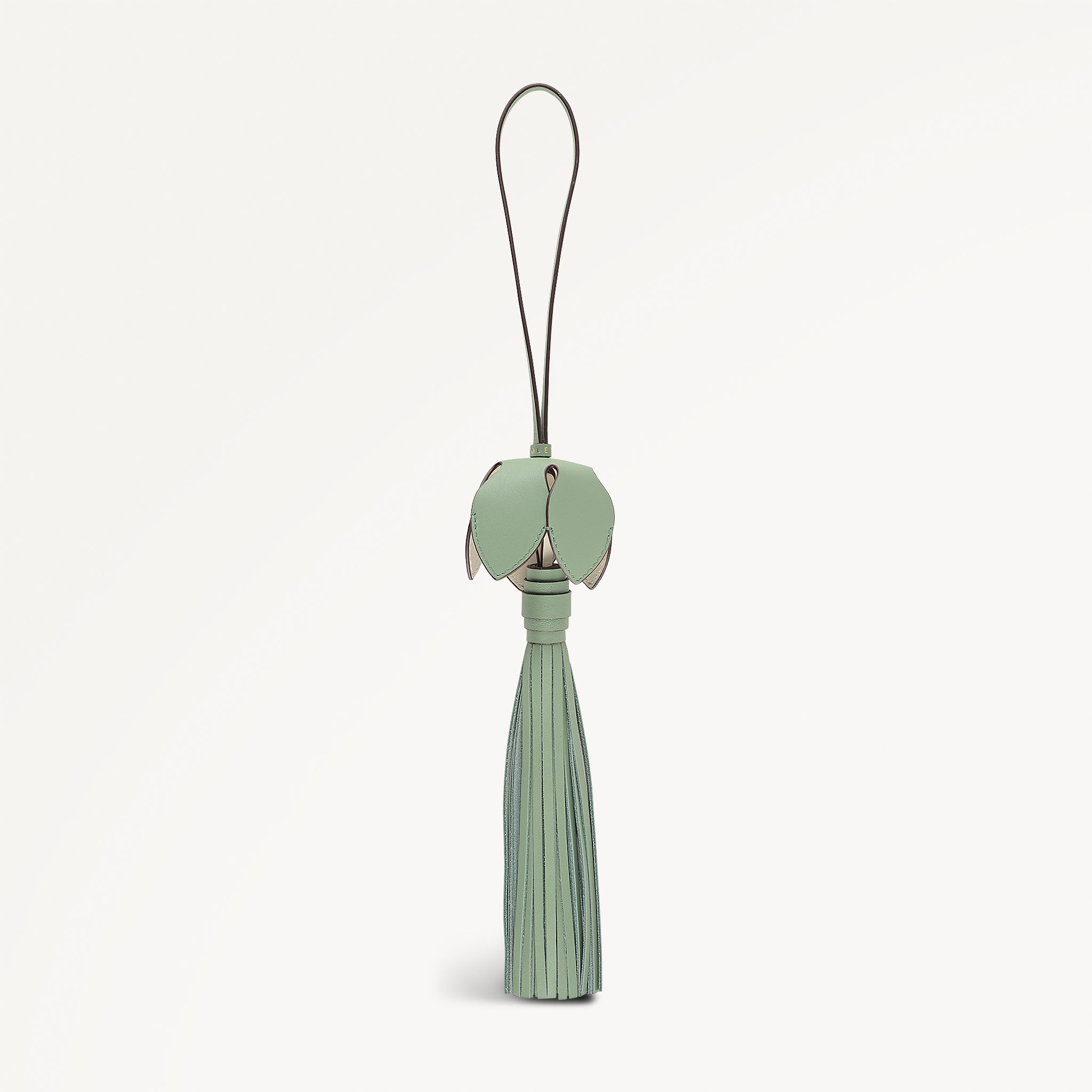 FLOWER LANE SMALL BAG CHARM PISTACHIO