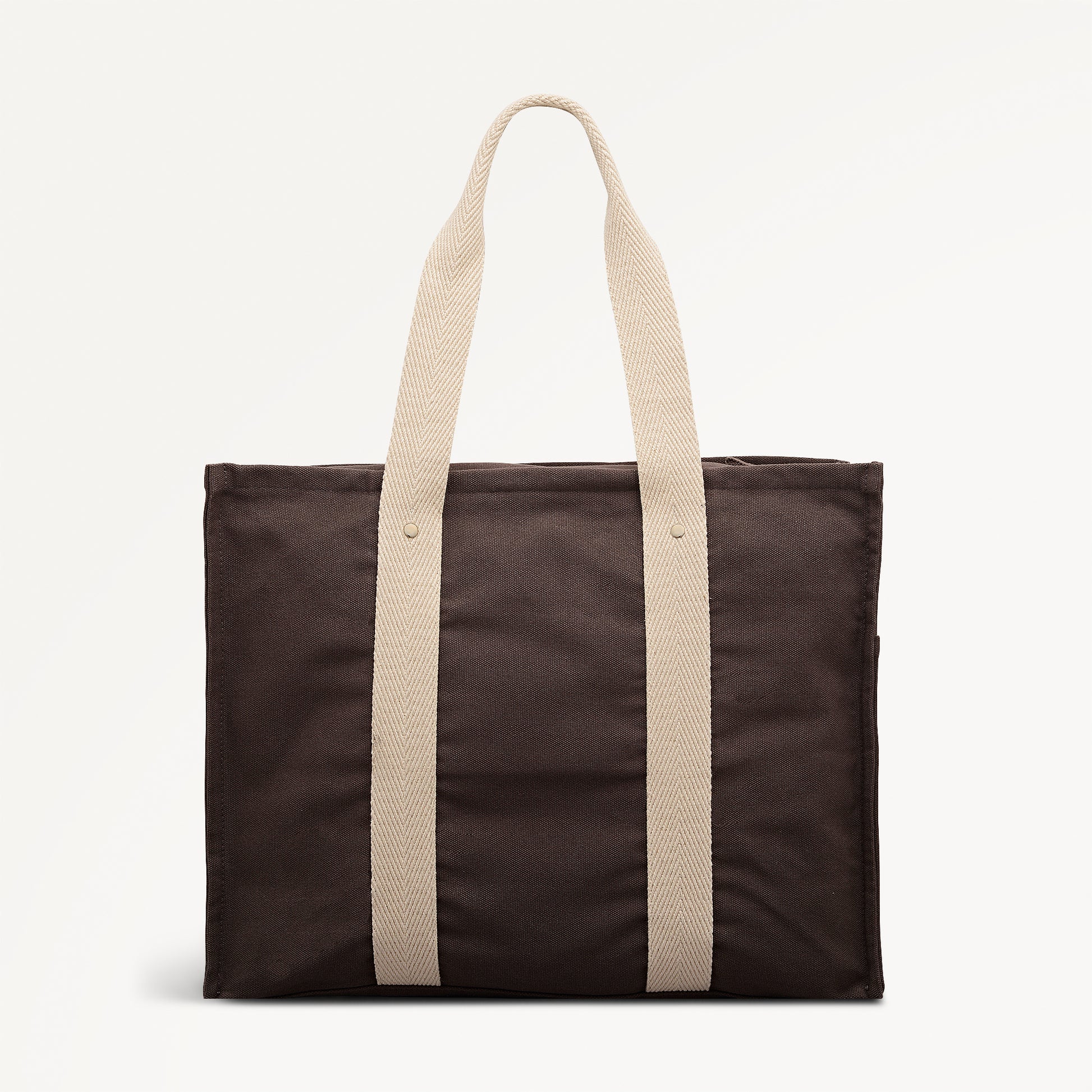 Bourdon Place Large Ziptop Tote Coffee - 113266