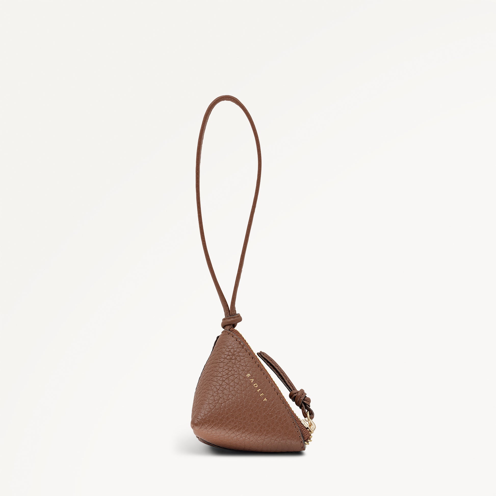 Triangle Street Small Bag Charm Cognac - 113268