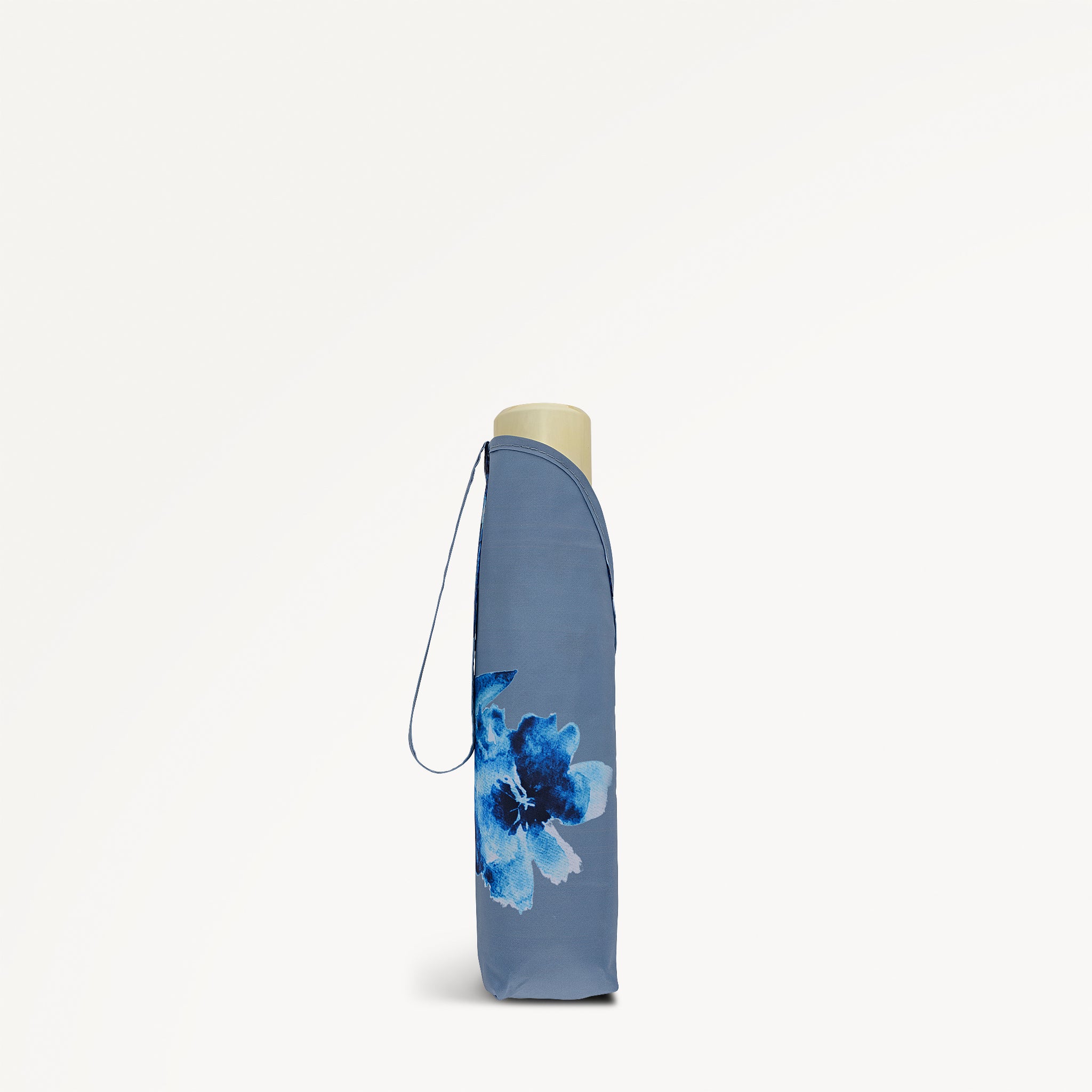 Painterly Floral Responsible Handbag Umbrella Denim - 113273