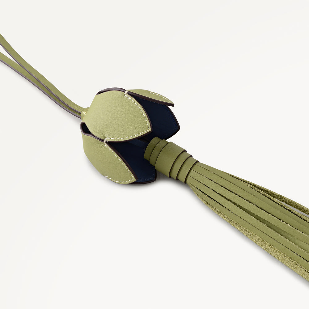 Flower Lane Small Bag Charm Apple - 113276