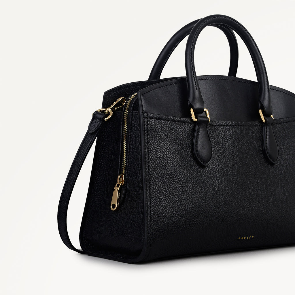 Portland Way Medium Zip Around Grab Black - 113284