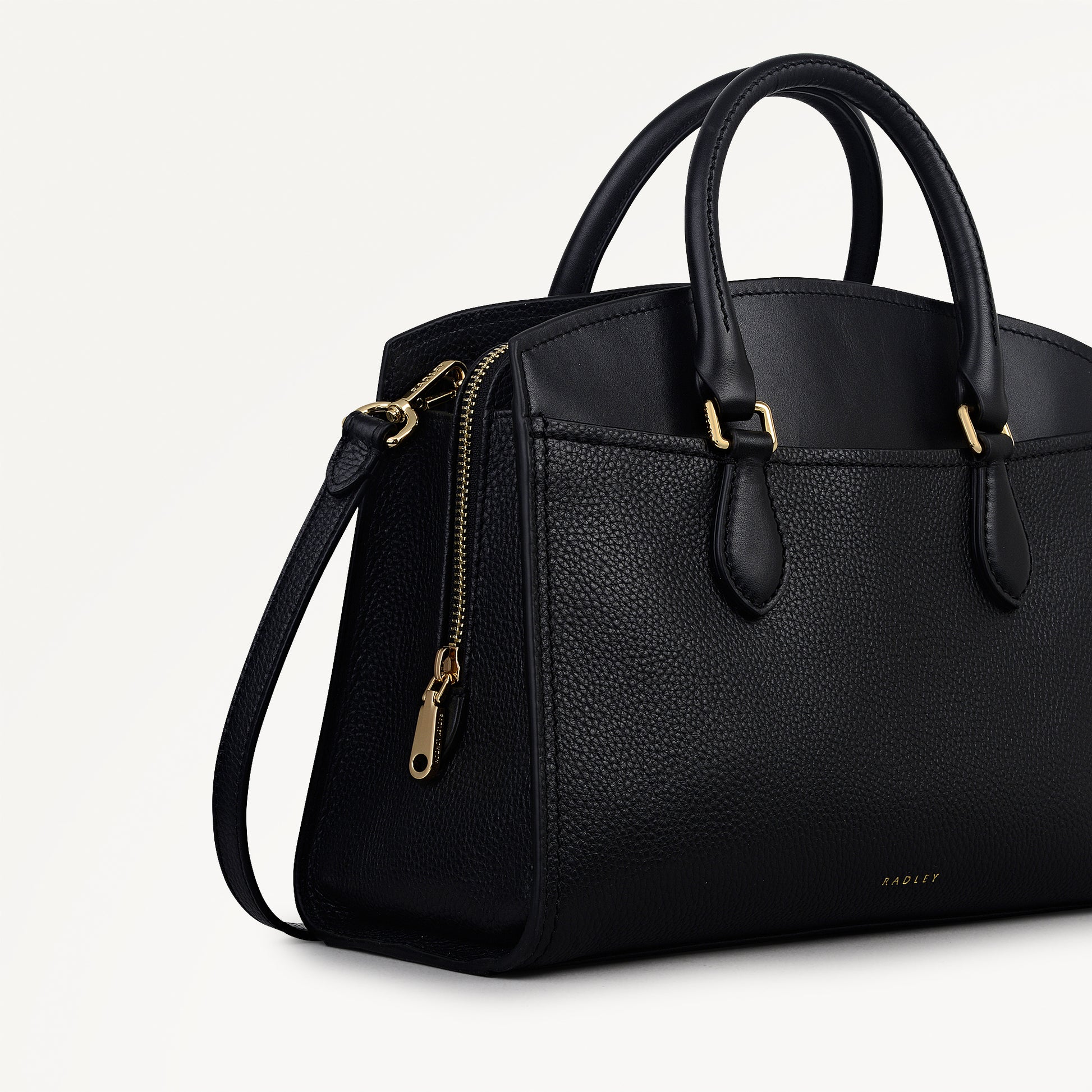 Portland Way Medium Zip Around Grab Black - 113284