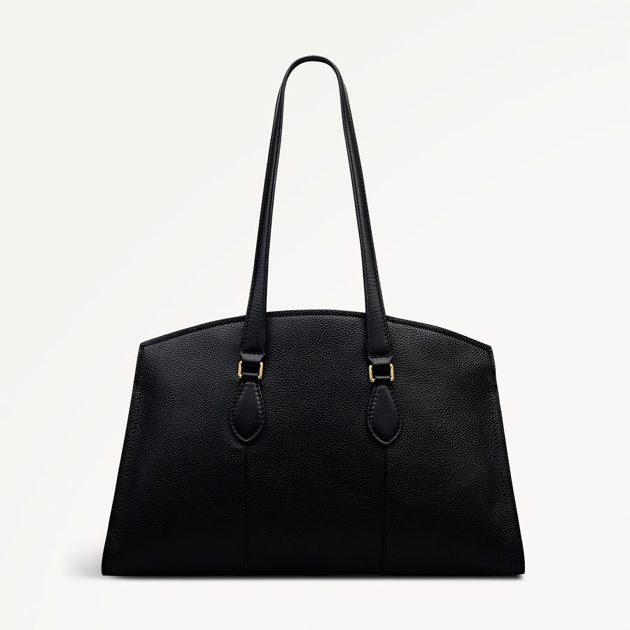 Portland Way Large Laptop Tote Black - 113285