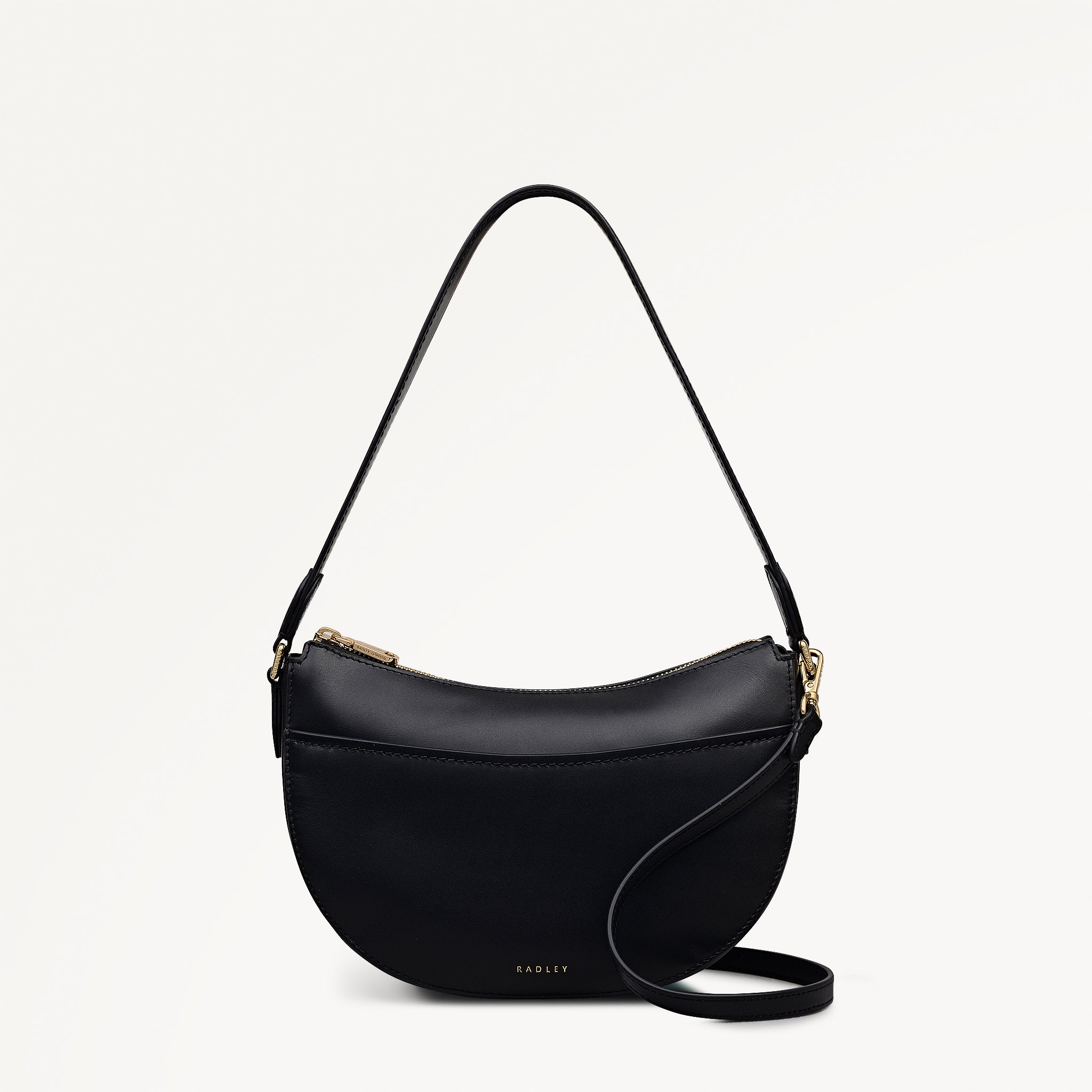 Black Small Ziptop Shoulder Bag | Portland Way SS26 | Radley London