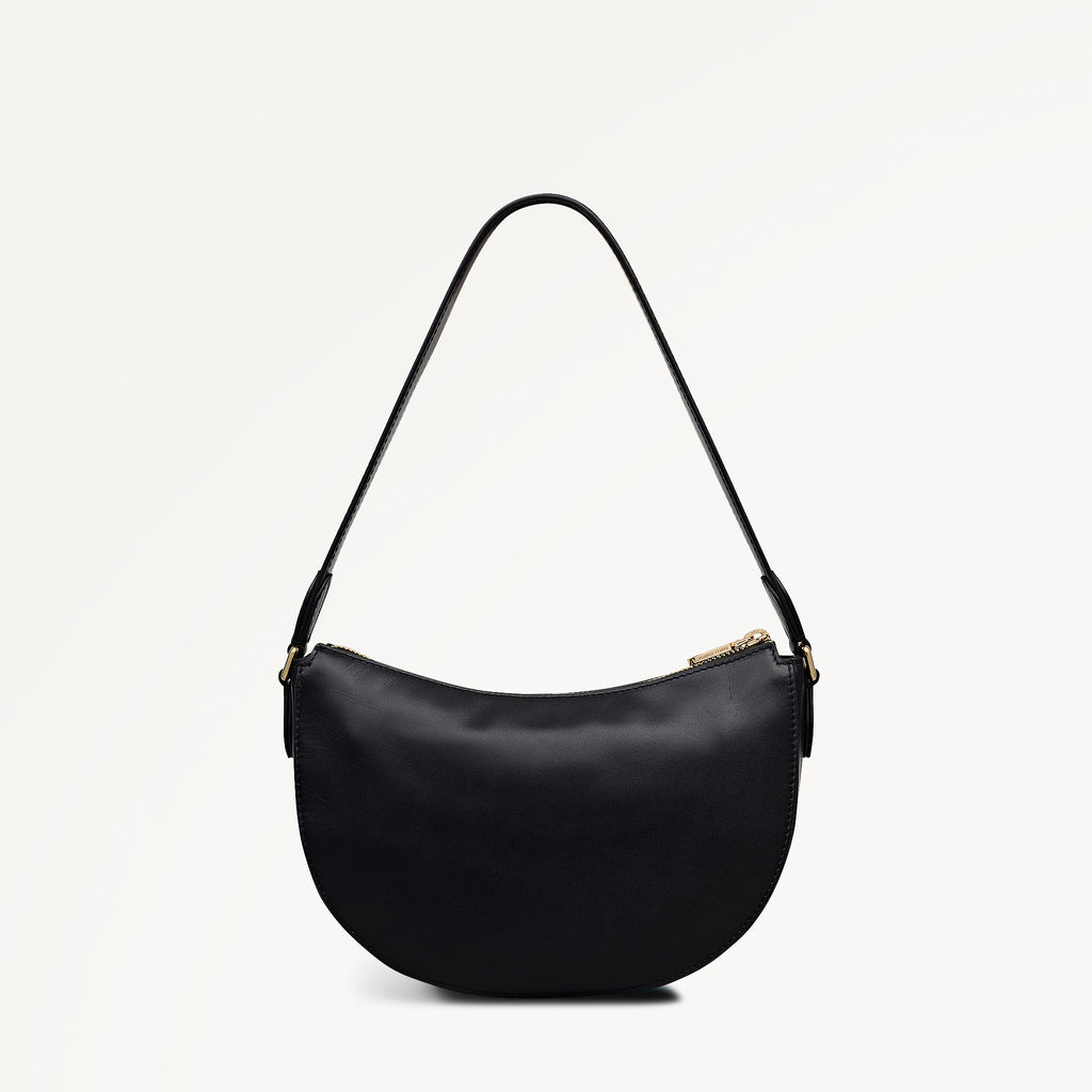 Portland Way Small Ziptop Shoulder Black - 113292