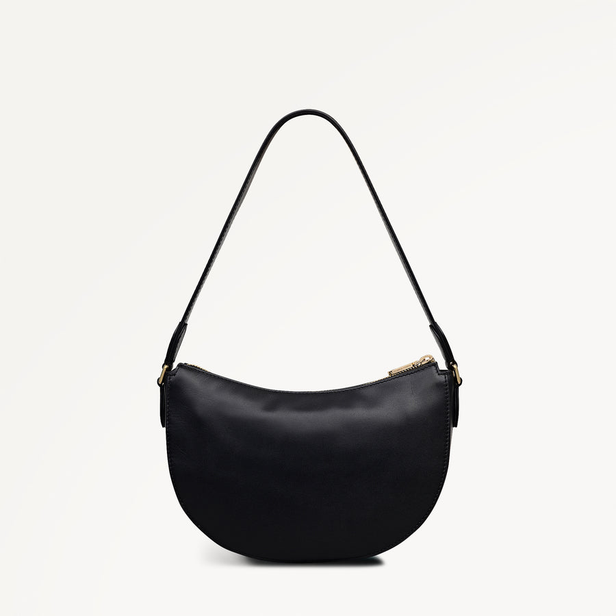 Portland Way Small Ziptop Shoulder Black - 113292