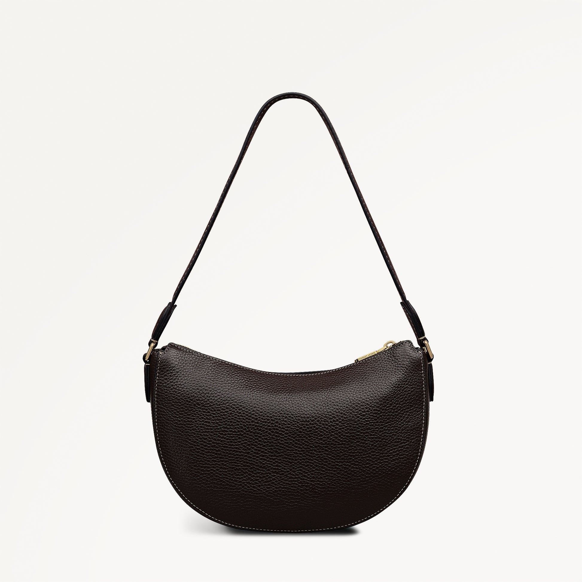 Portland Way Small Ziptop Shoulder Dark Oak - 113296