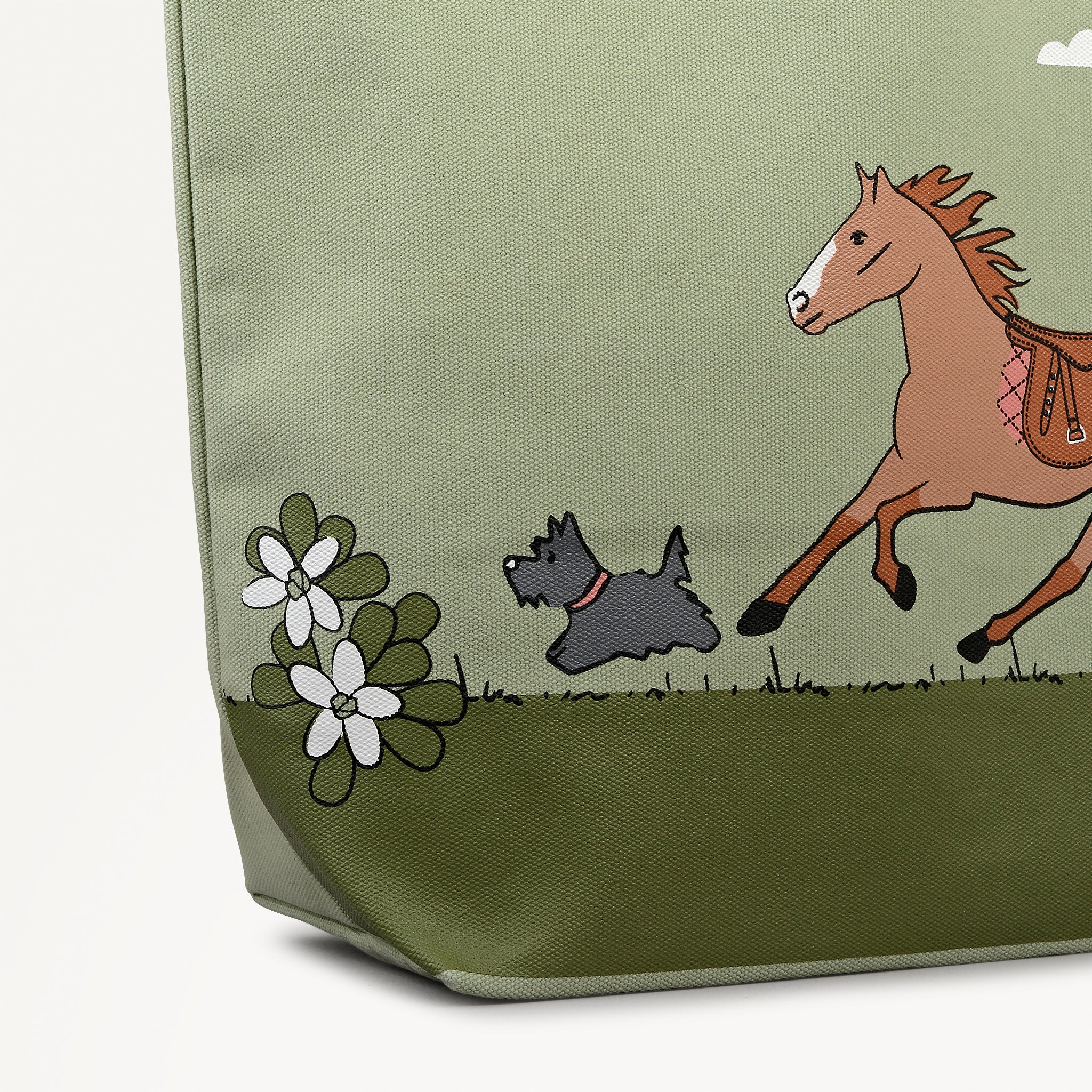 Lunar New Year SS26 Medium Open Top Tote Pistachio - 113317