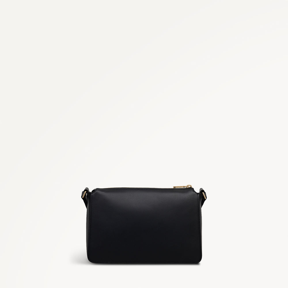Fountain Park Small Ziptop Cross Body Black - 113324