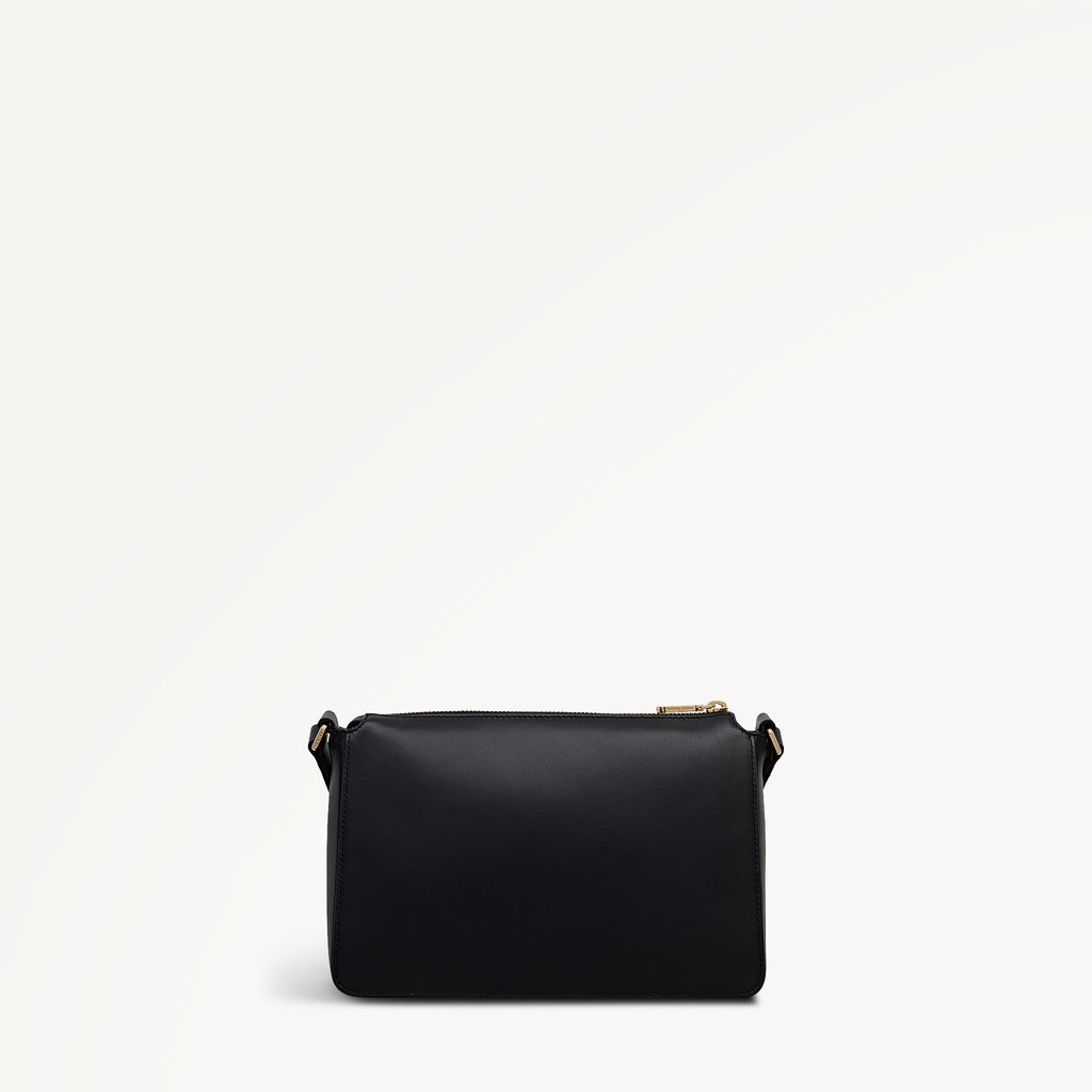 Fountain Park Small Ziptop Cross Body Black - 113324