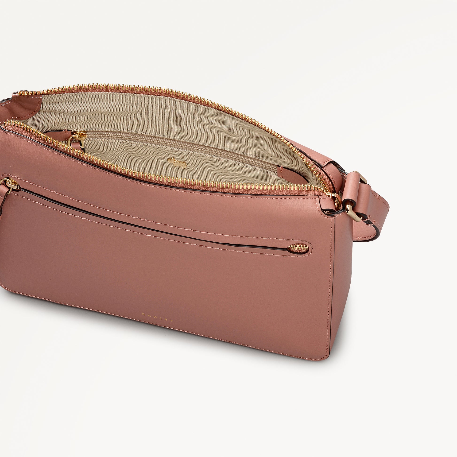 Fountain Park Small Ziptop Cross Body Carnation - 113326