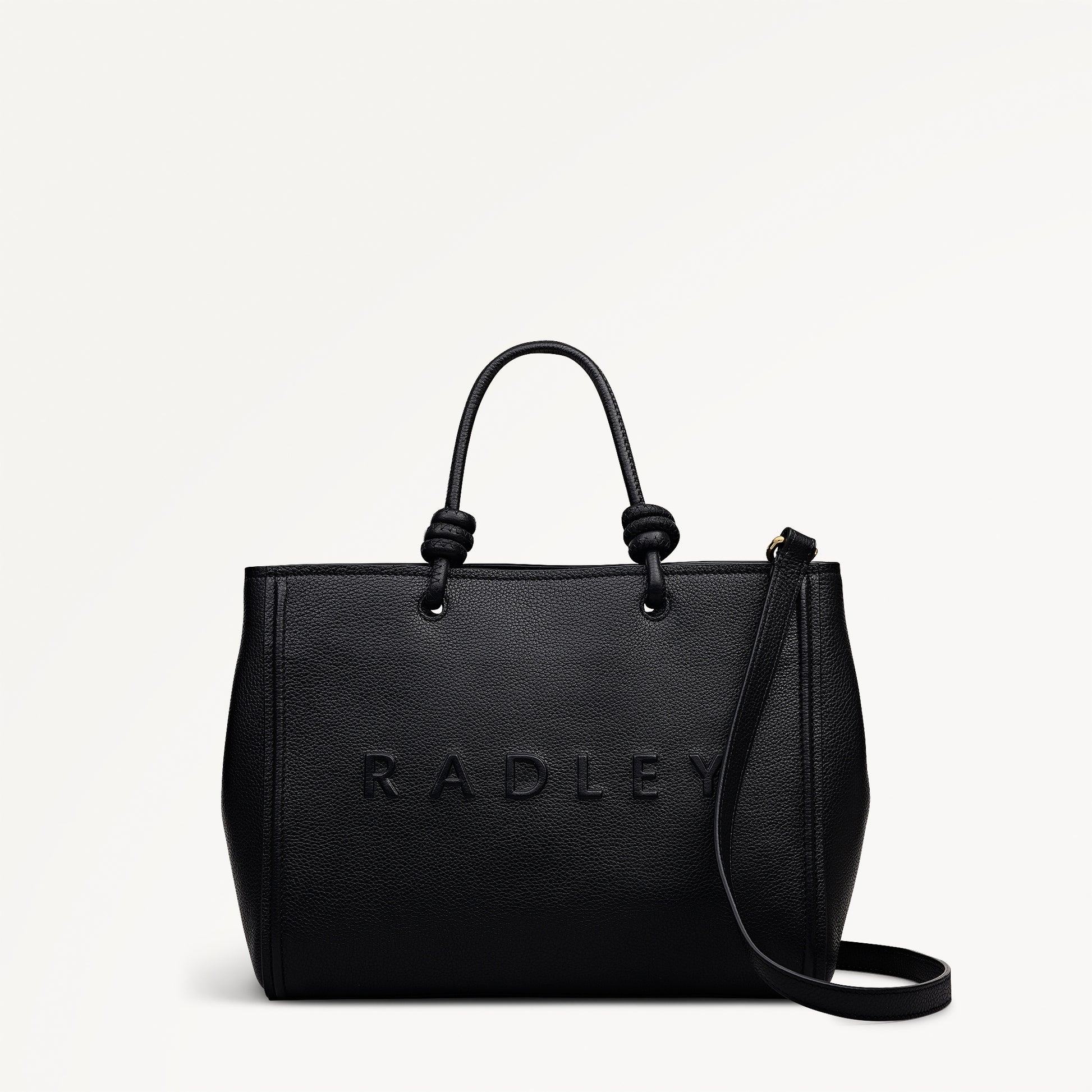 Ridgeway Gardens Medium Ziptop Grab Black - 113330