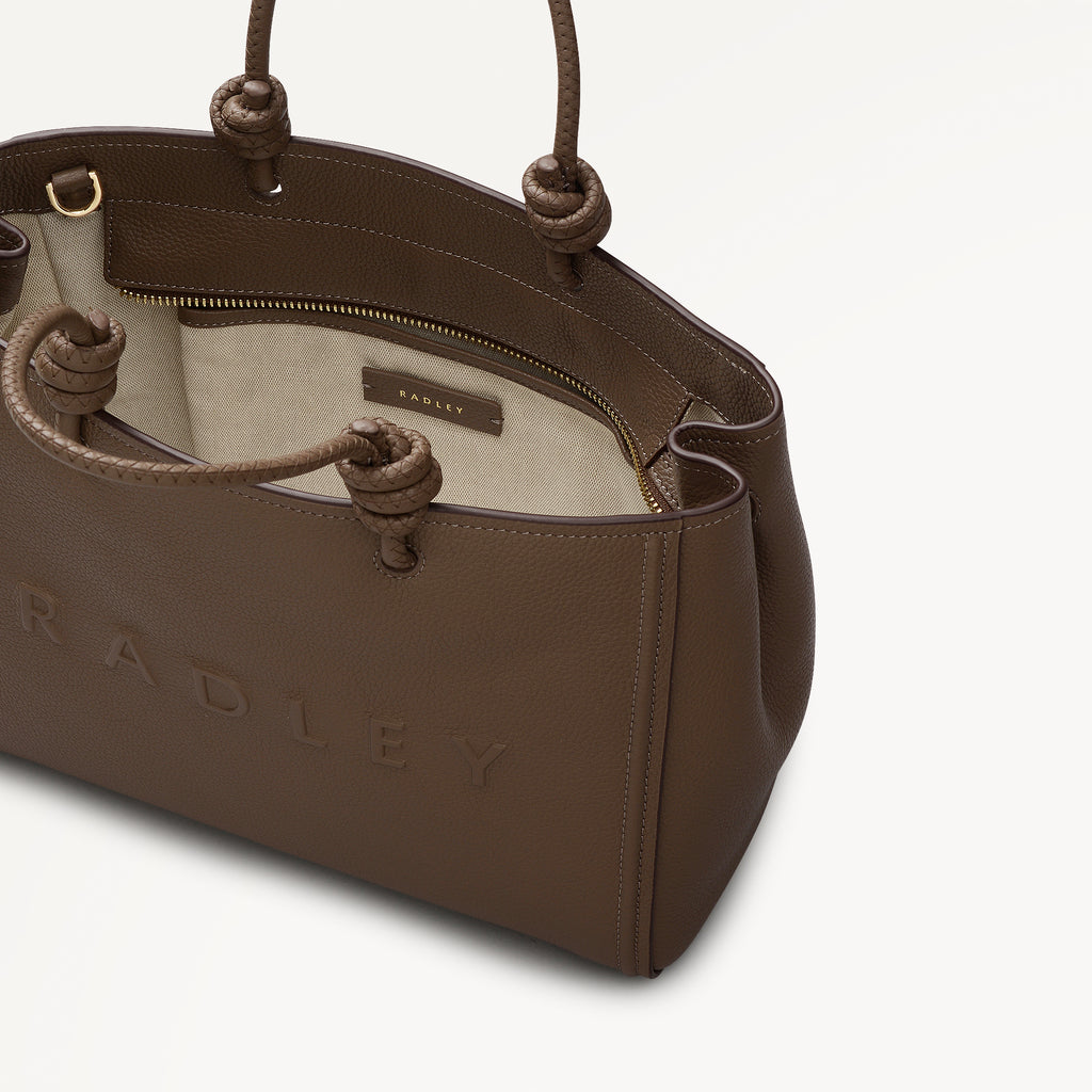 Ridgeway Gardens Medium Ziptop Grab Coffee - 113331