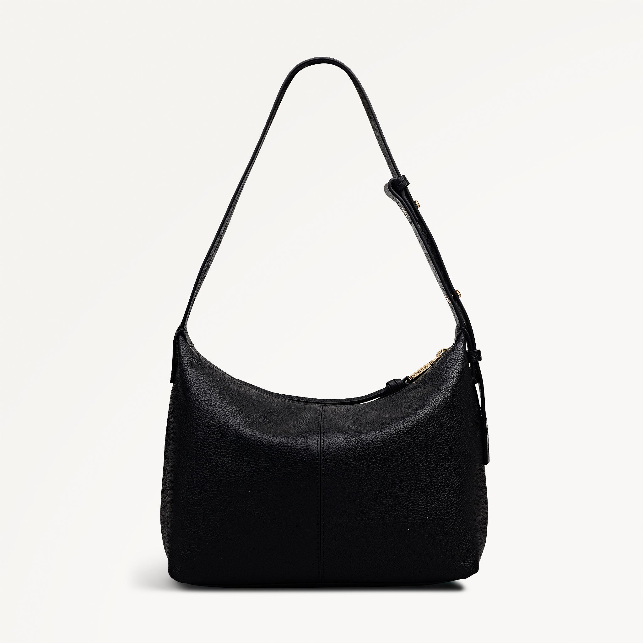 Black Medium Ziptop Shoulder Bag | Ridgeway Gardens SS26 | Radley