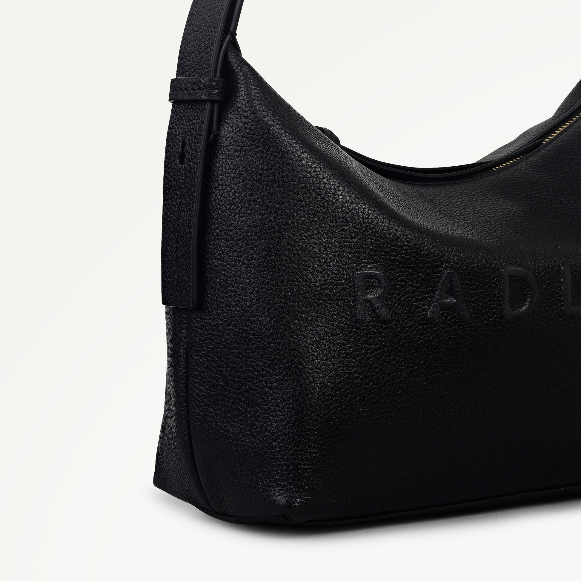 Ridgeway Gardens Medium Ziptop Shoulder Black - 113334