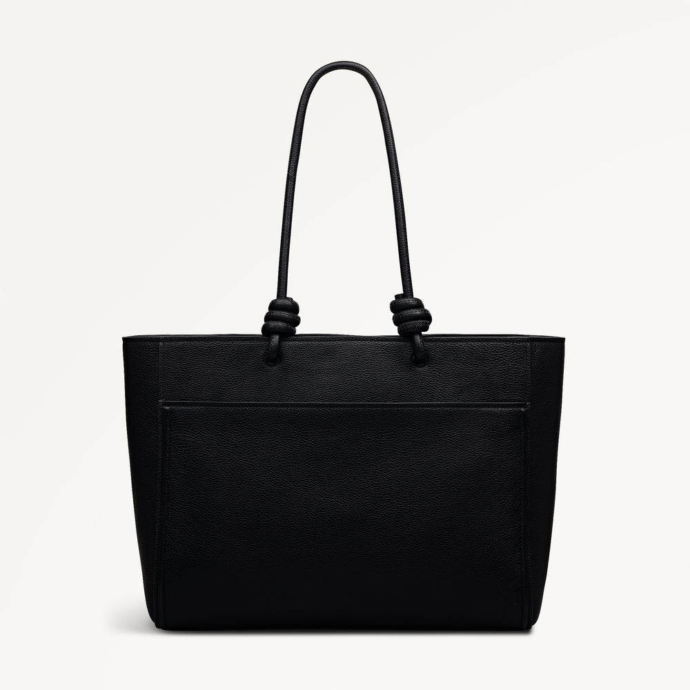 Ridgeway Gardens Large Ziptop Tote Black - 113336