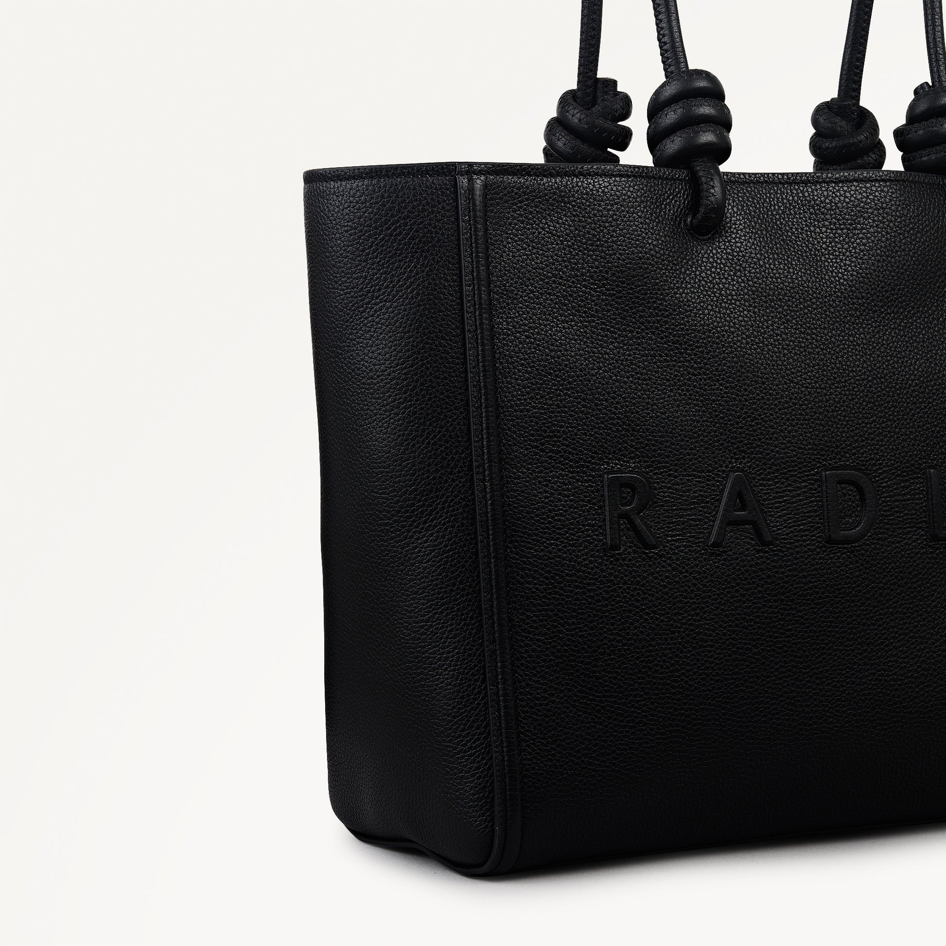 Ridgeway Gardens Large Ziptop Tote Black - 113336