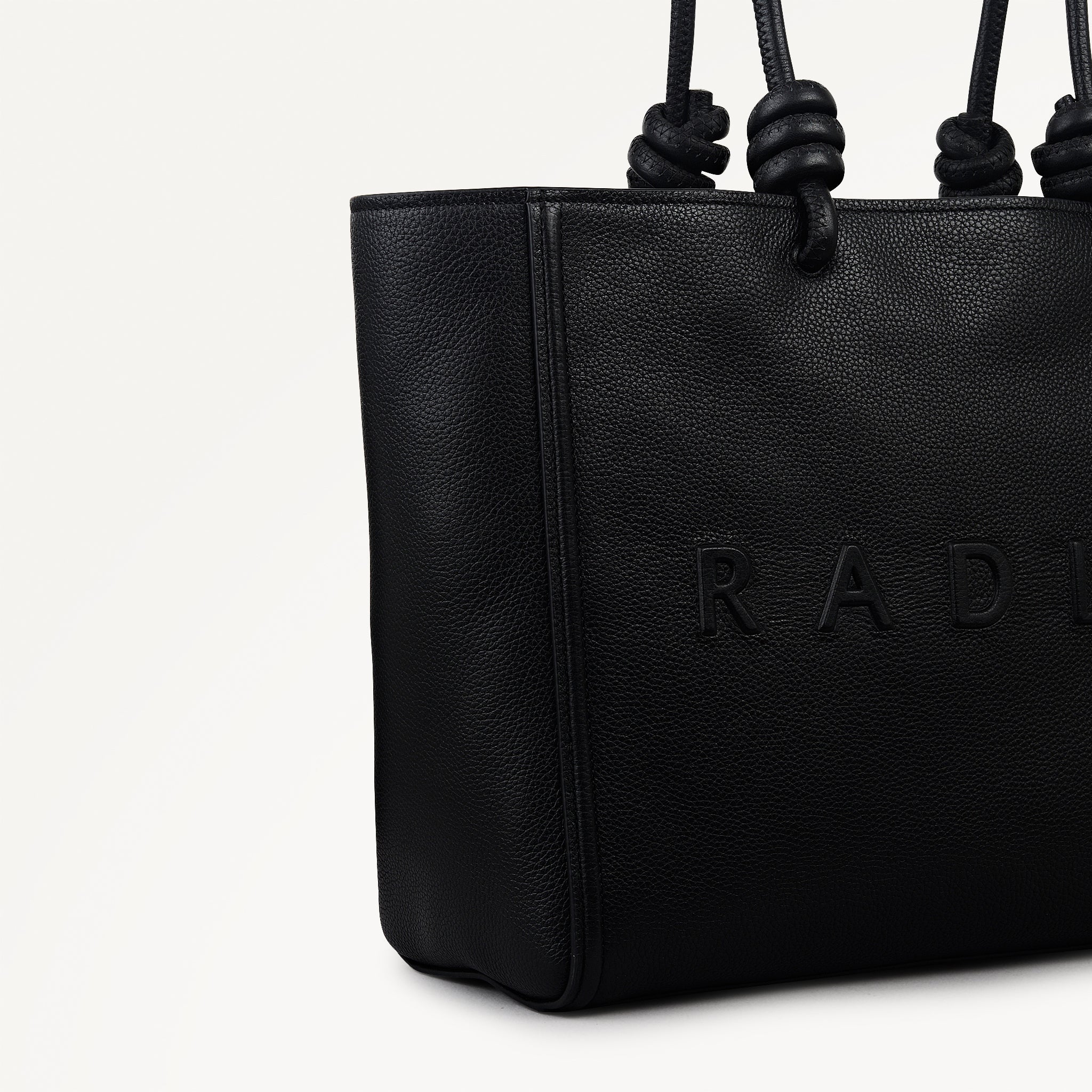 Ridgeway Gardens Large Ziptop Tote Black - 113336