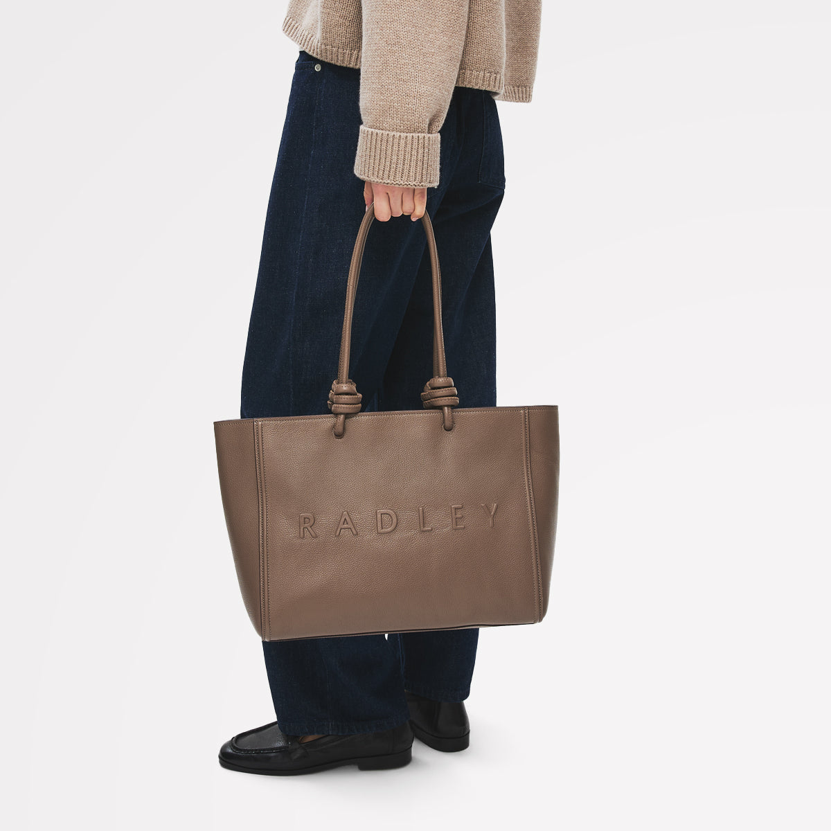 Ridgeway Gardens Large Ziptop Tote Coffee - 113337