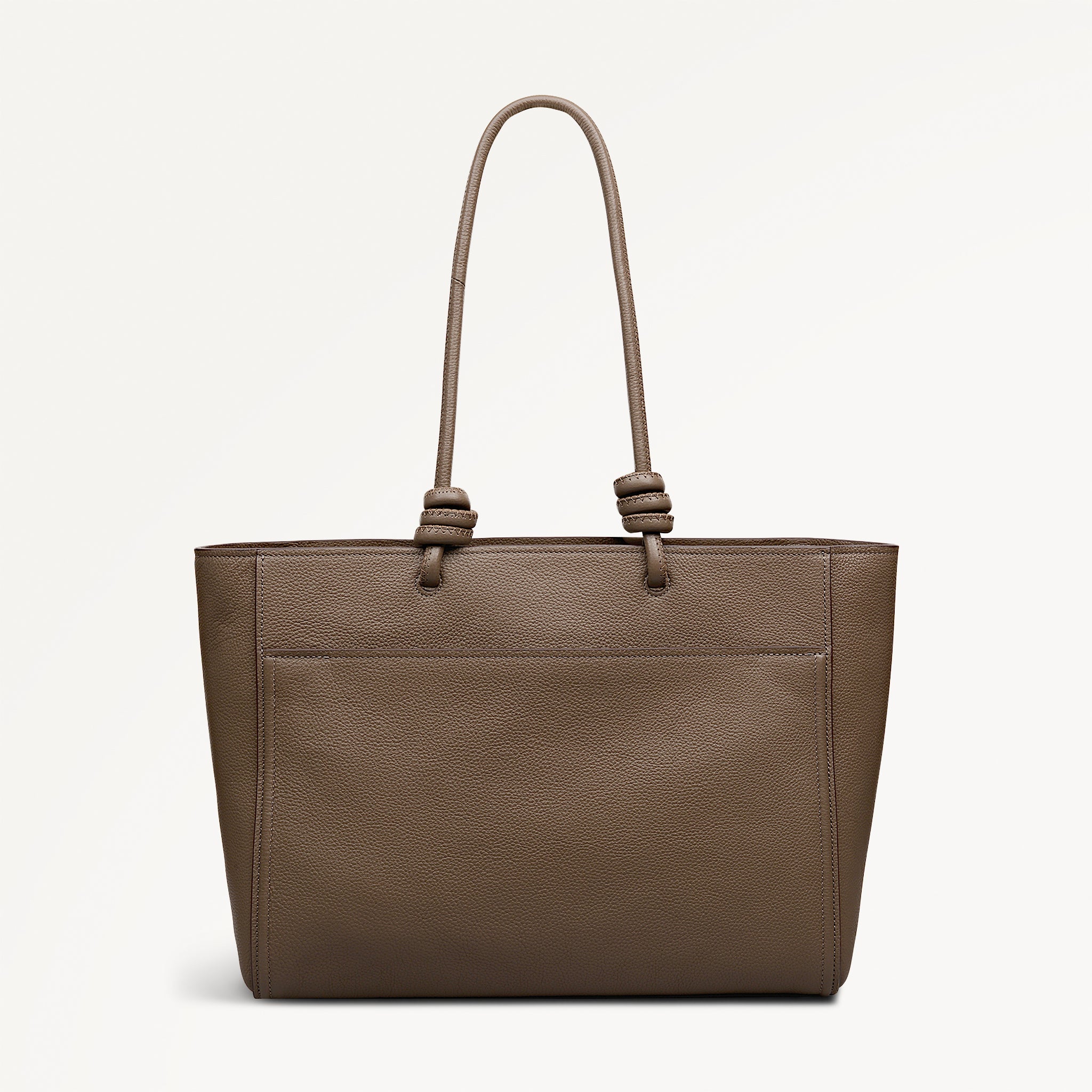 Coffee Large Ziptop Tote Bag | Ridgeway Gardens SS26 | Radley London