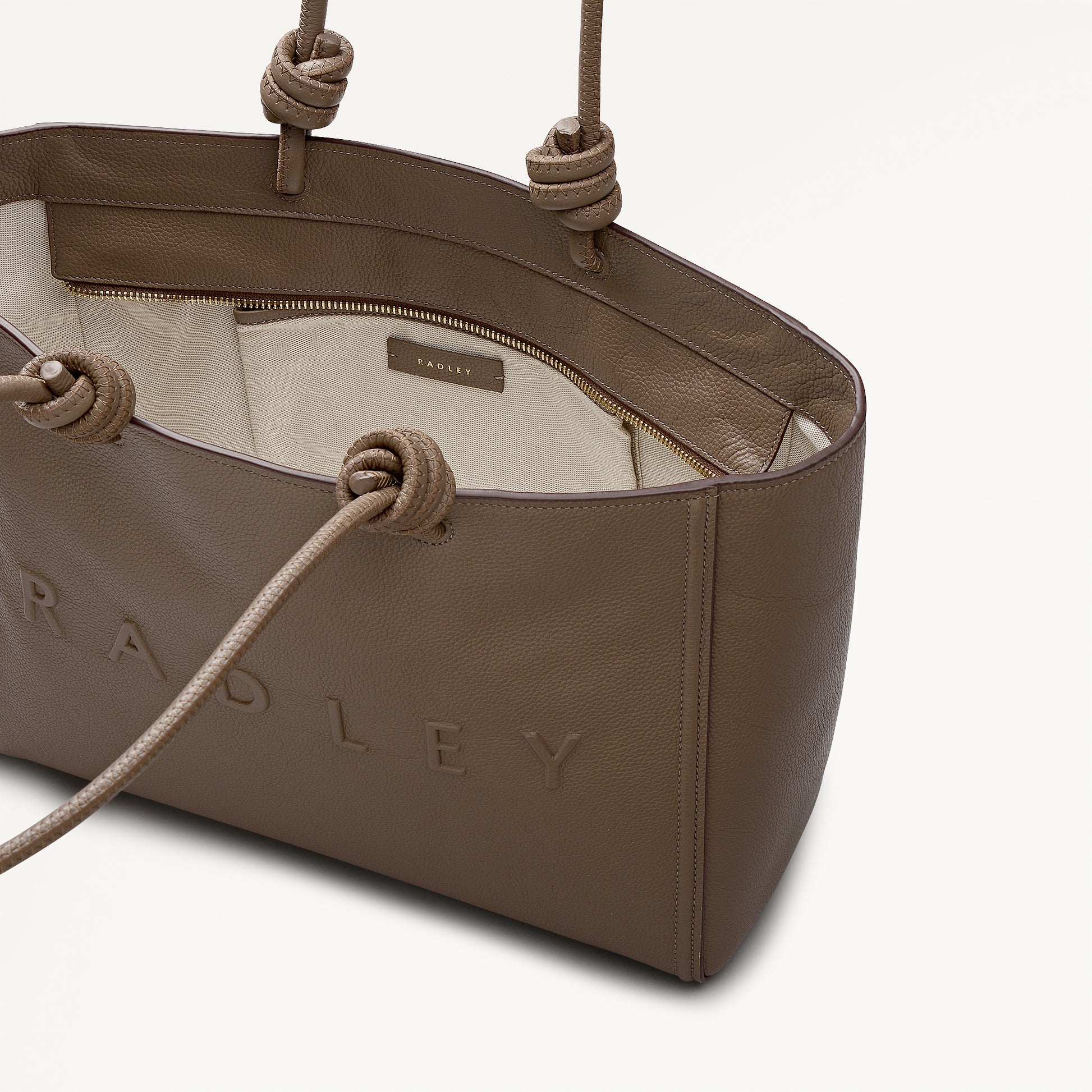 Ridgeway Gardens Large Ziptop Tote Coffee - 113337