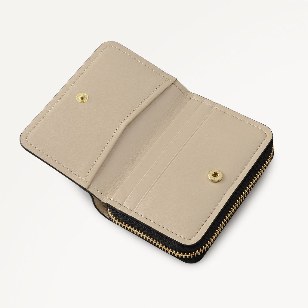 Fountain Park Small Zip Around Purse Black - 113338