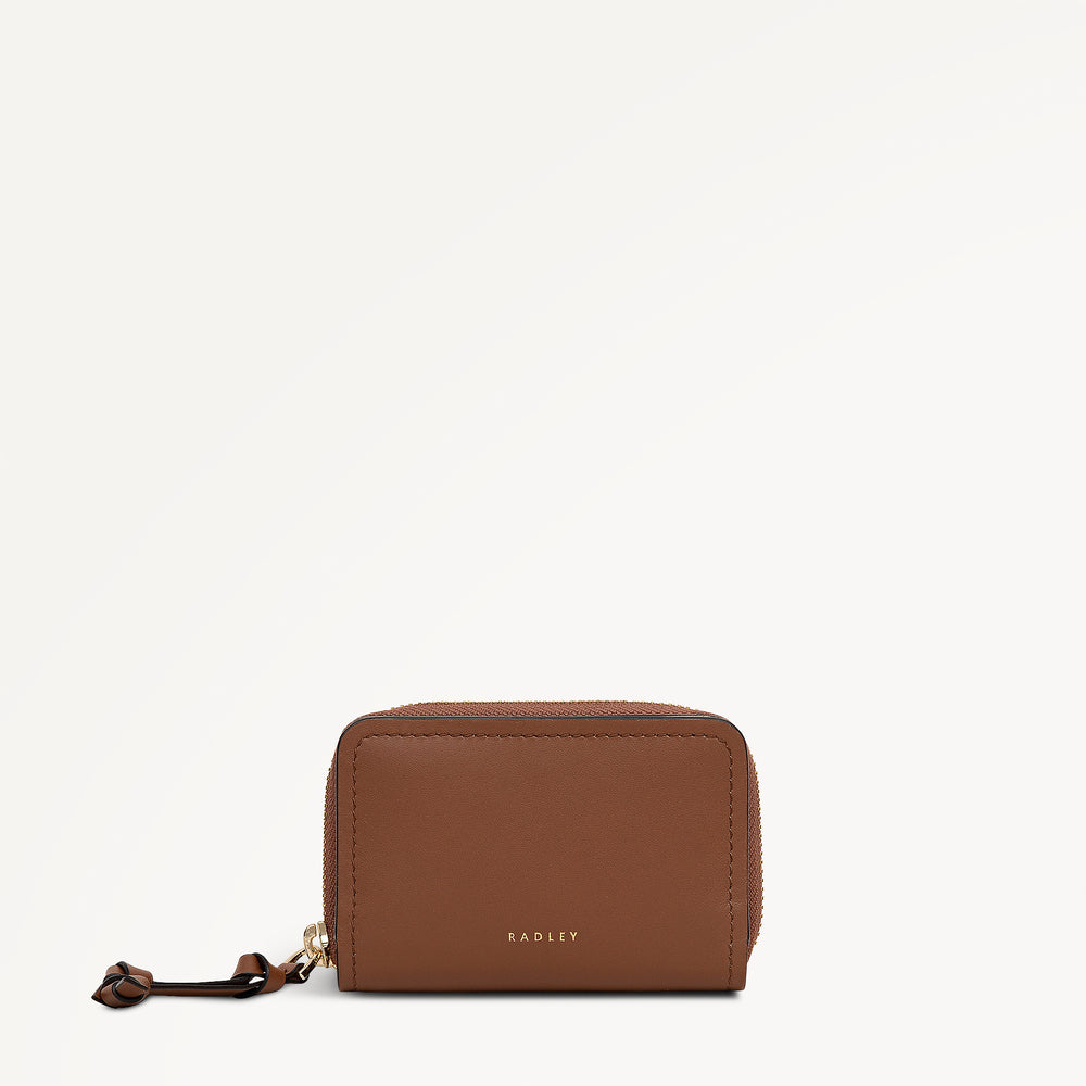 Fountain Park Small Zip Around Purse Cognac - 113339