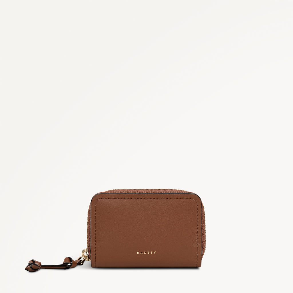 Fountain Park Small Zip Around Purse Cognac - 113339