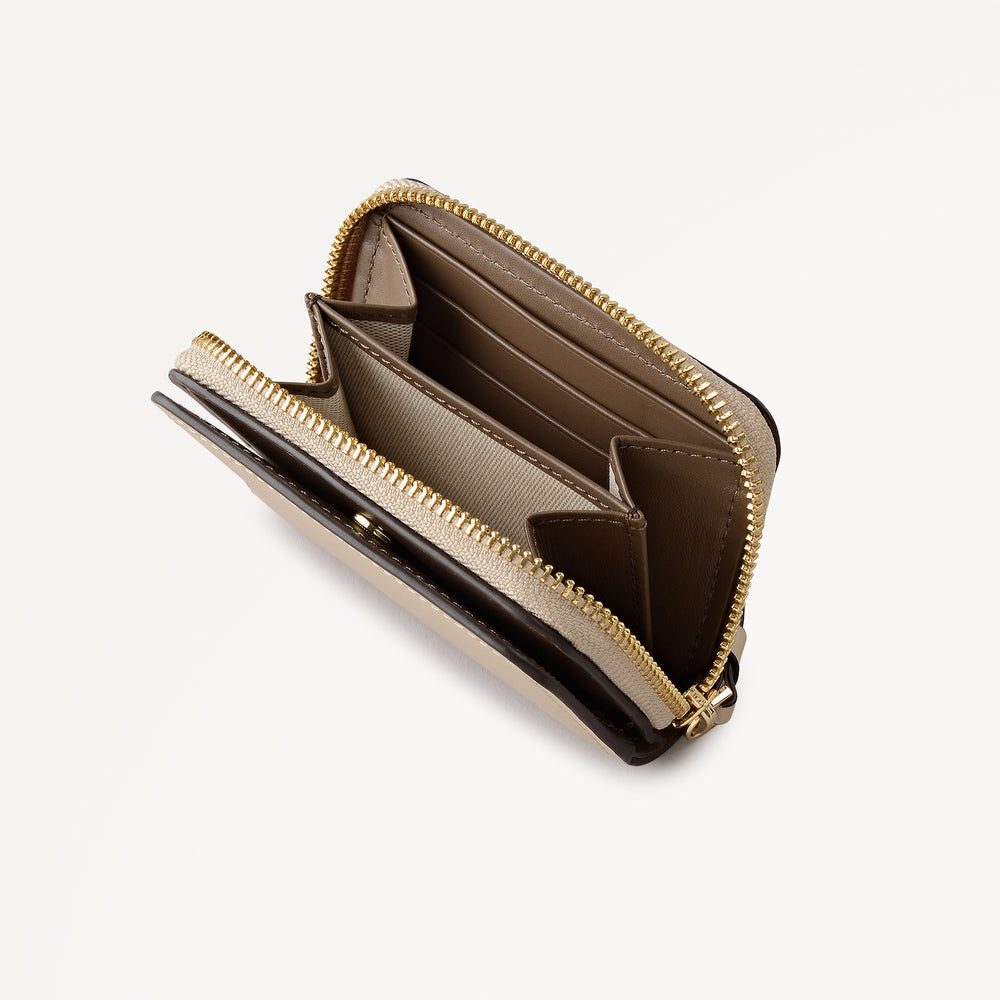 Fountain Park Small Zip Around Purse Porcini - 113340