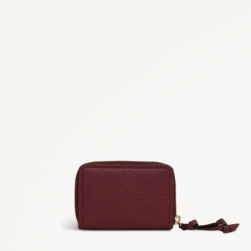 Fountain Park Small Zip Around Purse Merlot - 113342