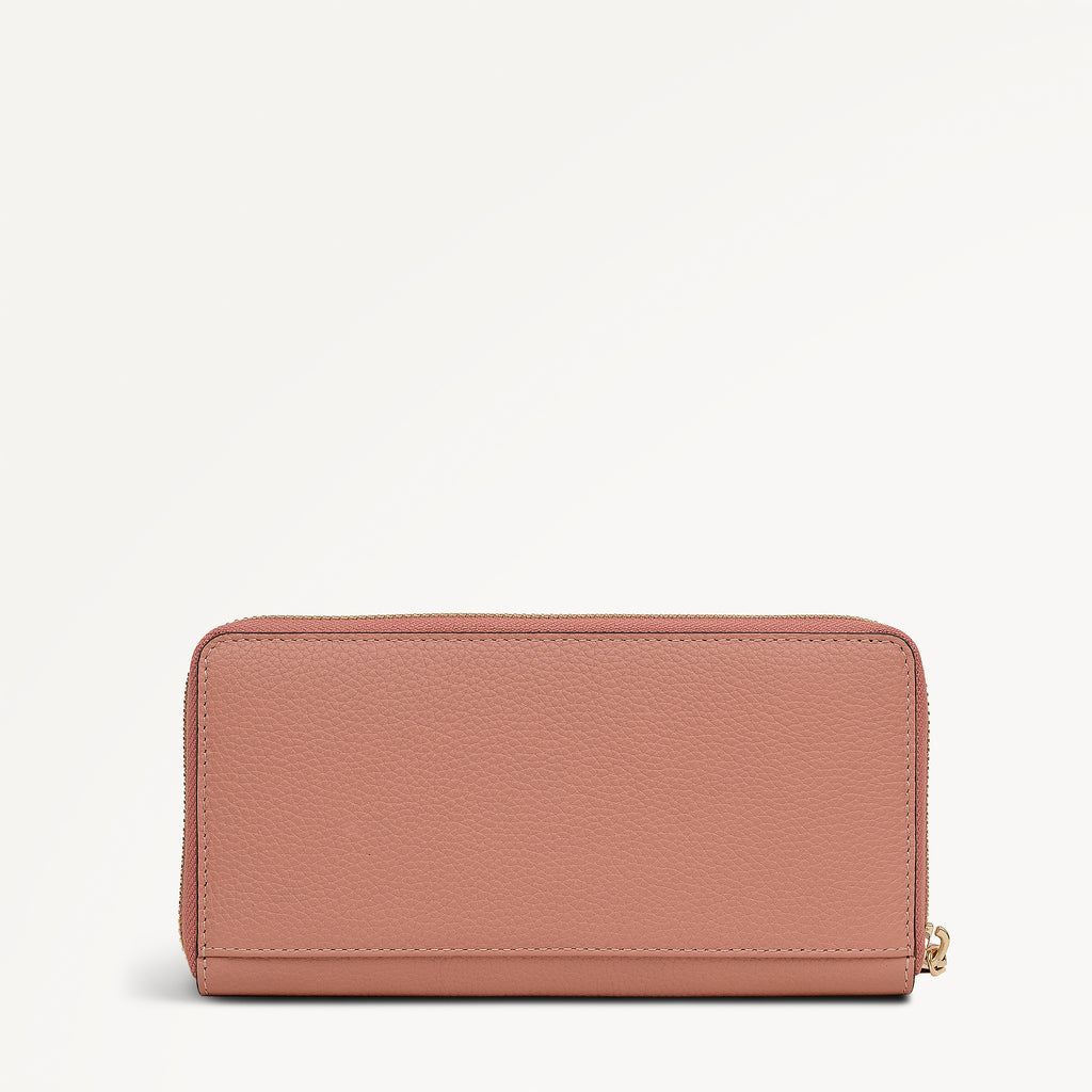 Ridgeway Gardens Large Zip Around Wallet Carnation - 113345