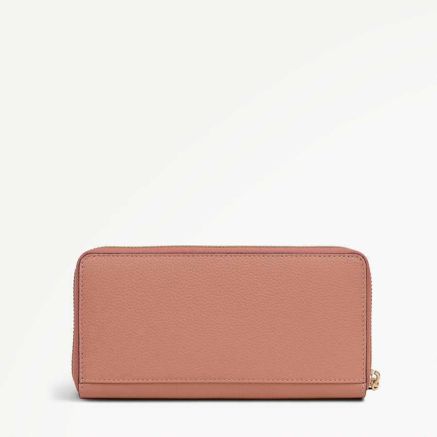 Ridgeway Gardens Large Zip Around Wallet Carnation - 113345