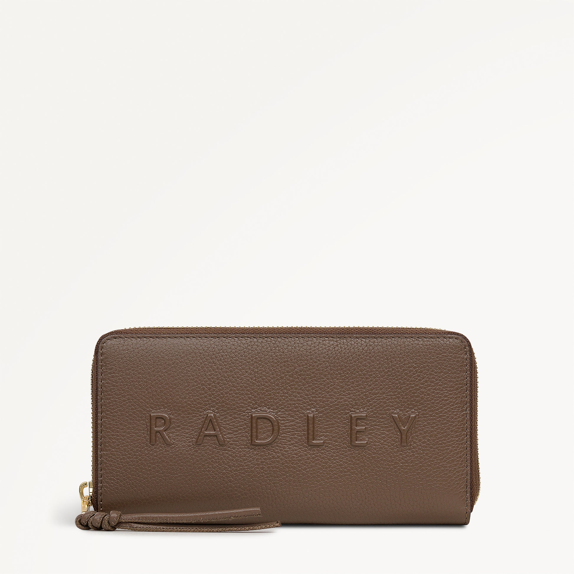 Ridgeway Gardens Large Zip Around Wallet Coffee - 113346