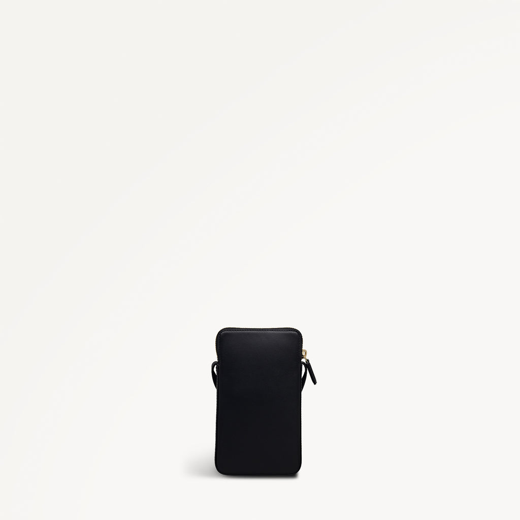 Pretty Petals Medium Phone Cross Body Black - 113350