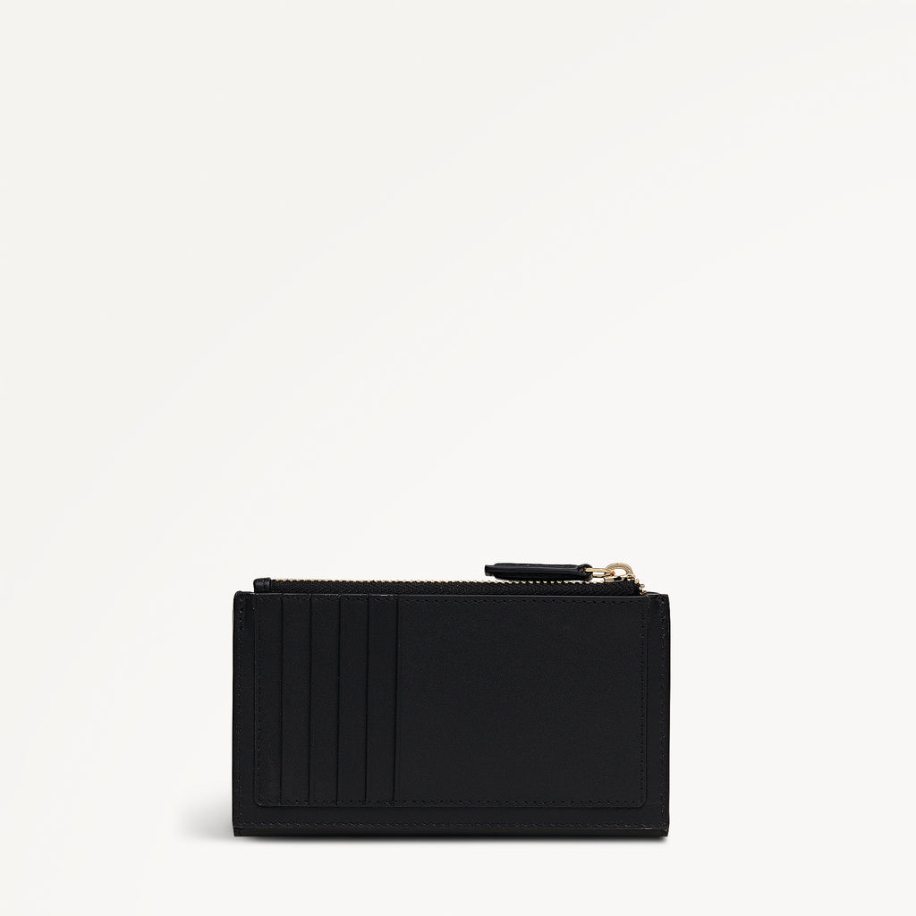 Pretty Petals Medium Ziptop Purse Black - 113351