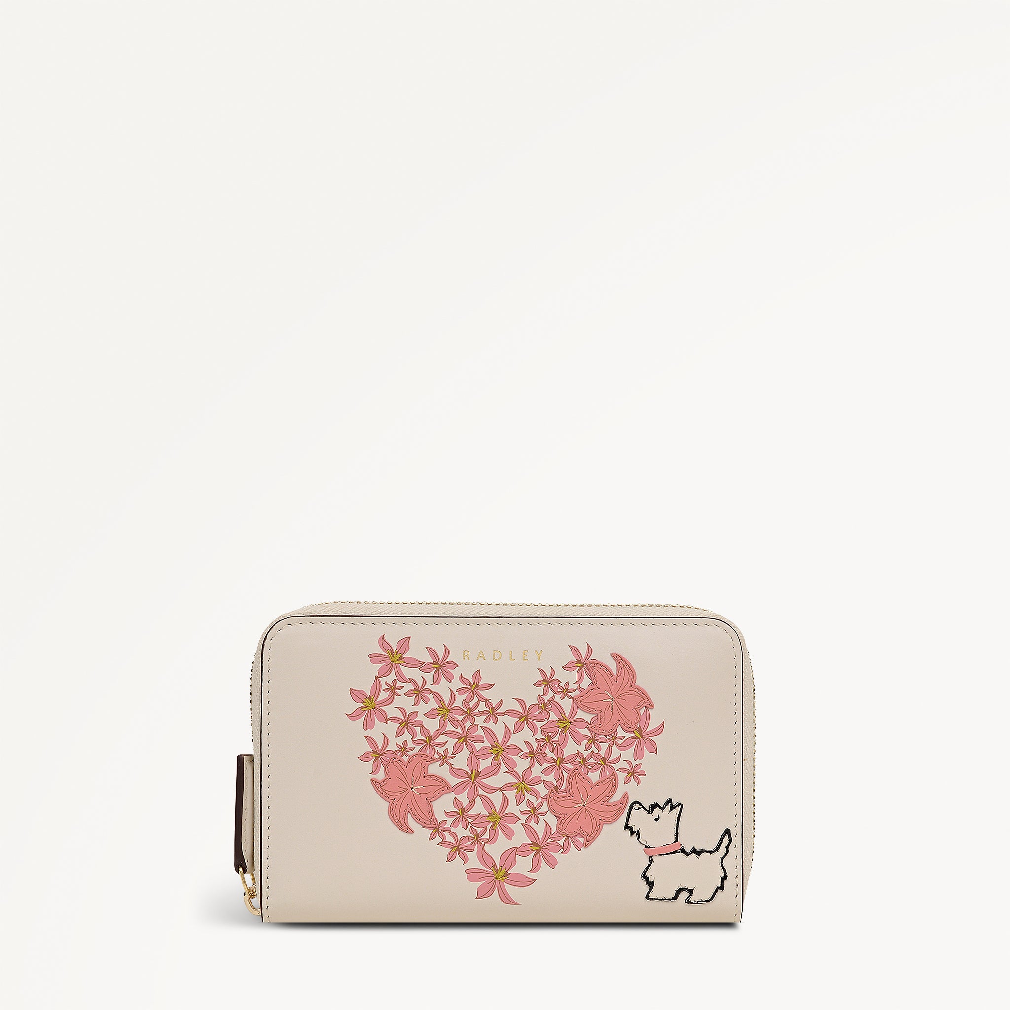 LOVE YOU LOTS MEDIUM ZIP AROUND PURSE SALT